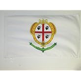 AZ FLAG Sardinia Old Flag 2x3 ft 100D Polyester Pole Sleeve | Indoor and outdoor use Sardinian 90x60 cm decorative flag double stitched seams and reinforced edges