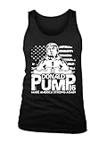 LOGOPOP Mens Donald Pump Tank Top