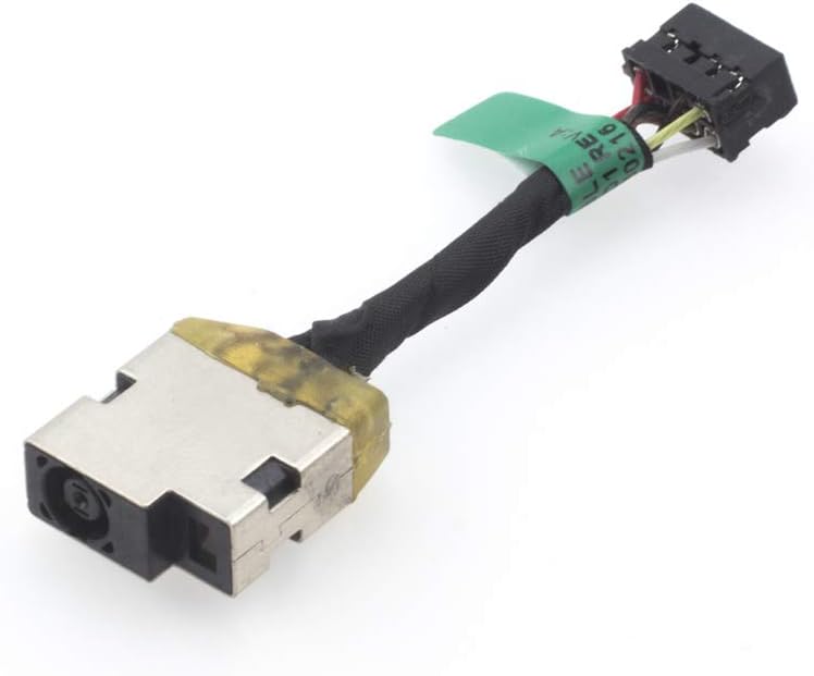 DC Power Jack Replacement for HP 15-F 15-N 15-P 15-K 10-E 15-f 15-f009wm 15-f100dx Series, 730932-SD1 730932-FD1 730932-YD1 732067-001