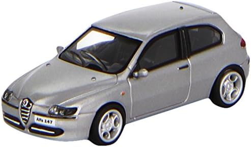 Alfa Romeo 147, silver, 3 doors , 2001, Model Car, Ready-made, Ricko 1:87