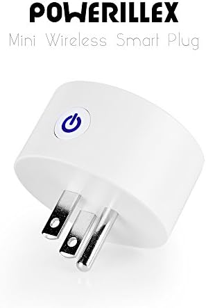Wifi Smart Plug Wireless Outlet No Hub Required Smart Timing Socket, Wireless Remote Control Your Devices Work with Alexa by POWERILLEX