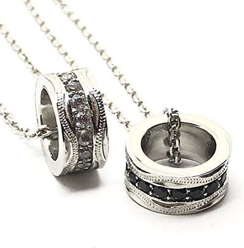 Amazon ハワイアンジュエリー エタニティー リング ペアネックレス 金属アレルギー対応 サージカルステンレス316l ネックレス 通販