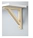 IKEA Ekby Valter Wood Shelves Bracket, Depth 7-Inch Birch (X2)
