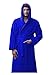 Terry Cotton Hooded Robes for Men and Women, Unisex Adult Bamboo Bathrobes