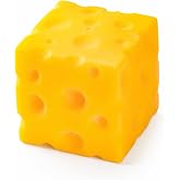 Cheese Squishy Toys - Soft Cheese-Shaped Squeeze Toys for Stress Relief, Cute Slow Rising Squishies, Sensory Fidget Desk Toys for Office, Party Favors