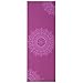 Gaiam Yoga Mat Classic Print Non Slip Exercise & Fitness Mat for All Types of Yoga, Pilates & Floor Workouts, Purple Medallion, 4mm