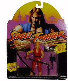Capcom Street Fighter Movie Action Figure Ken Masters MOC