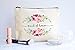 Maid of Honor Makeup Bag, Maid of Honor Gift, Bridal Party Favor, Cosmetic Pouch, Wedding Party Gift, Gift from Bride