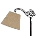 Upgradelights 10 Inch Uno Floor Lamp Shade Replacement in Beige Linen 6x10x7.5