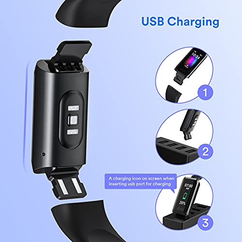 Fitness Tracker, Alexa Builtin Activity Tracker with