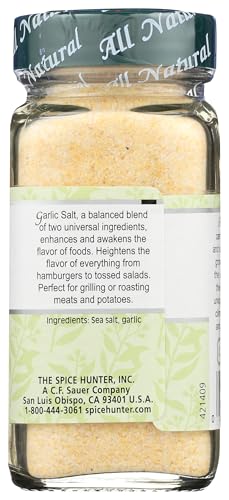 THE SPICE HUNTER KHFM00849786 GARLIC SALT 4.3 OZ
