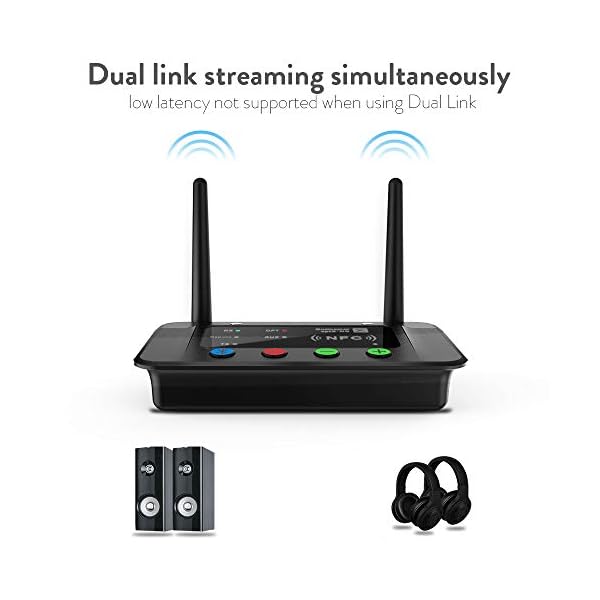 1Mii B03 Long Range Bluetooth Transmitter Receiver Bluetooth Audio