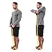 Total Resistance Fitness Band Home Workout Training System (Yellow - Medium Resistance)