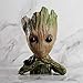 Groot Flowerpot Treeman Baby Groot Action Figures - Guardians of The Galaxy Flowerpot Baby Cute Model Toy Planter Pen Pot