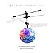 DORARA Flying Ball,Children Flying Toys, RC Drone Helicopter Ball Built-in Shinning LED Lighting for Kids, Teenagers - RC Toy for Children