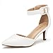 DREAM PAIRS Women's Lowpointed Low Heel Dress Pump Shoes