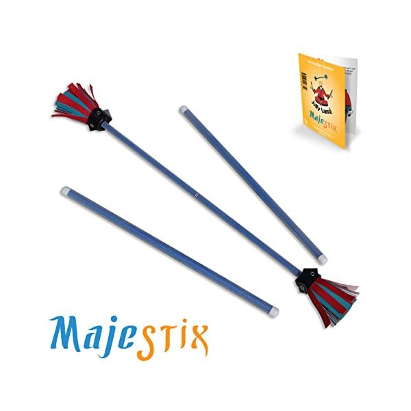 Blue Majestix Juggling Sticks Devil Sticks Juggle a Lot