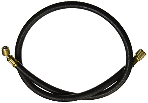 Yellow Jacket 16248 Plus II 3/8" Heavy Duty Charging Hose, 3/8" Flare x 1/4" Flare, 45 Degree, 48"