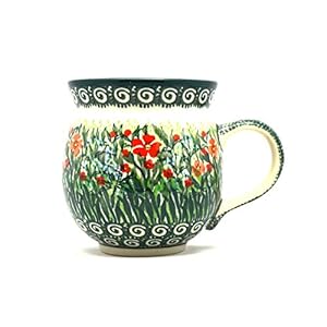 Polish Pottery Mug – 11 oz. Bubble – Unikat Signature U4336