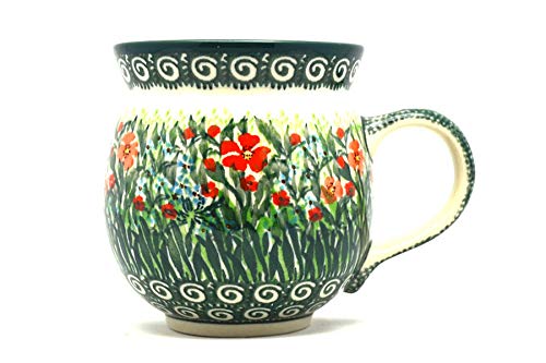 Polish Pottery Mug – 11 oz. Bubble – Unikat Signature U4336