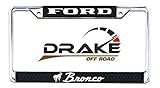 Drake Off Road ACC-LPF-BRONCO License Plate Frame for Ford Bronco