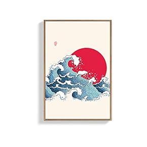 Framed for Living Room Bedroom Chinese Ink Painting for