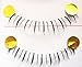 TONGKUN Hot Lady Girl Charming Lower Bottom False Eyelashes Handmade Under Fake Eye Lashes Clear Strip Band (30 Pairs)