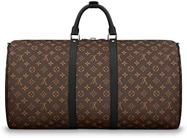Louis Vuitton Monogram Macassar Keepall Bandouliere Travel Bag (Keepall 55) 5 Louis Vuitton Monogram Macassar Keepall Bandouliere Travel Bag (Keepall 55)