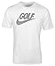 NIKE Men's Dry Short Sleeve Lockup Golf Tee