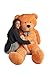 Giant Stuffed 78 inches (6.5 Feet) Teddy Bear by Mr. Bear Cares - Gift for a Loved One - Soft and Cuddly - Light Brown