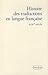 Histoire des traductions en langue française : XIXe siècle, 1815-1914 by