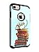 EDEALSAVING Compatible with iPhone 8/7 / 6s Case 2-Piece Armor Case with Flexible Shock Absorption Case & Snow Owl Design Cover for iPhone 8/7 /6 /6s - Owl Magic Books