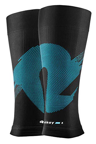 Rockay Blaze Calf & Shin Graduated Compression Leg Sleeves for Men and Women 16-23 mmHg - (1 Pair) - Thumbnail 4
