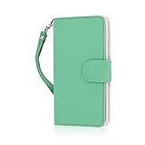BLU Studio 5.0 S II Wallet Case, MPERO FLEX FLIP Wallet Case for BLU Studio 5.0 S II - Mint