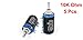 uxcell A14071100ux1148 WXD3-13 10K Ohm 2W 4 Mm Shaft Diameter 10-Turn Wire Wound Potentiometer, 5 Piece
