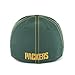 OTS NFL Green Bay Packers Men's Start Line Center Stretch Fit Hat, Team Color, Large/X-Large