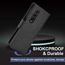 Lopnord Galaxy Z fold 3 Wallet Case, Phone Case for
