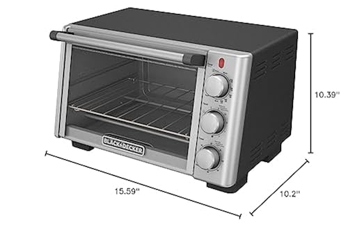 Pizza Black And Decker Slice Convection Toaster Oven BlackDecker