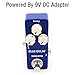 MOSKY Analog Delay Guitar Effect Pedal True Bypass Deep Blue Delay Mini Size Effects Pedal for Eletric Guitar Musical Instrument