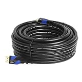 Postta HDMI Cable(50 Feet Blue) Ultra HDMI 2.0V Support 4K 2160P,1080P,3D,Audio Return and Ethernet - 1 Pack