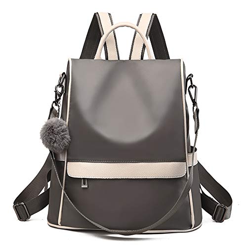 Women Backpack Purse Waterproof Nylon Antitheft Rucksack Lightweight