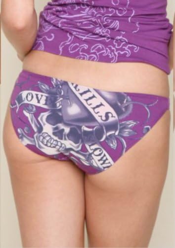 Ed Hardy Intimates Romper with lace details