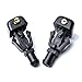 OTUAYAUTO Adjustable Windshield Washer Nozzles - Replacement for 2004-2013 Ford F150 - Replaces OEM #: 3W7Z17603AA, Spray Jet Kit (Pack of 2)