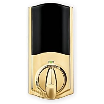 Kwikset Convert Smart Lock Conversion Kit (Amazon Key Edition – Amazon Cloud Cam required), works with Amazon Alexa in Polished Brass