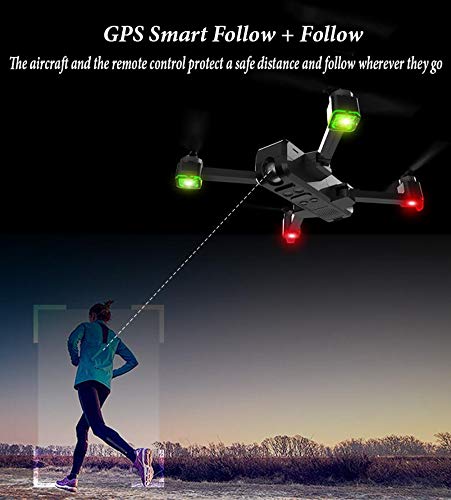YOLL RC Quadrocopter Faltdrohne,GPS Drohne mit 4k HD Kamera,5G WiFi FPV Live Übertragung,250M Reichweite,120… – Bild 7