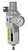 PneumaticPlus SAW4000M-N04BDG Compressed Air Filter/Regulator Combo Piggyback Style 1/2