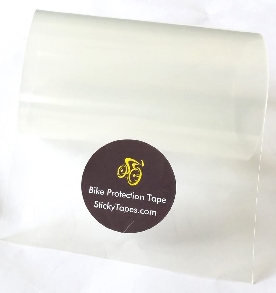 StickyTapes Bike Frame Protection Tape - 10cm x 100cm roll of Helicopter Tape - Strong Clear Protective Film
