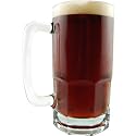 German Style Extra Large Glass Beer Mug