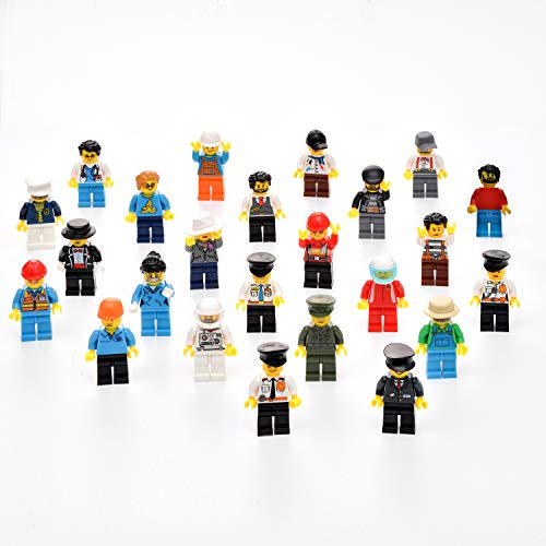 Babylian 24Pcs Easter Eggs & Mini People Figurine Toys , Plastic Easter Eggs Surprise Easter Gifts Easter Party Favors for Kids Boys Girls Toddlers