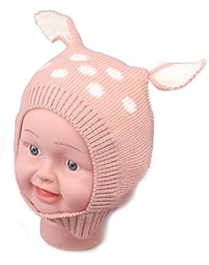 Winter Baby Boy Girl Beanie Hat Warm Cute Rabbit Ear Toddler Knitted Cap Gift